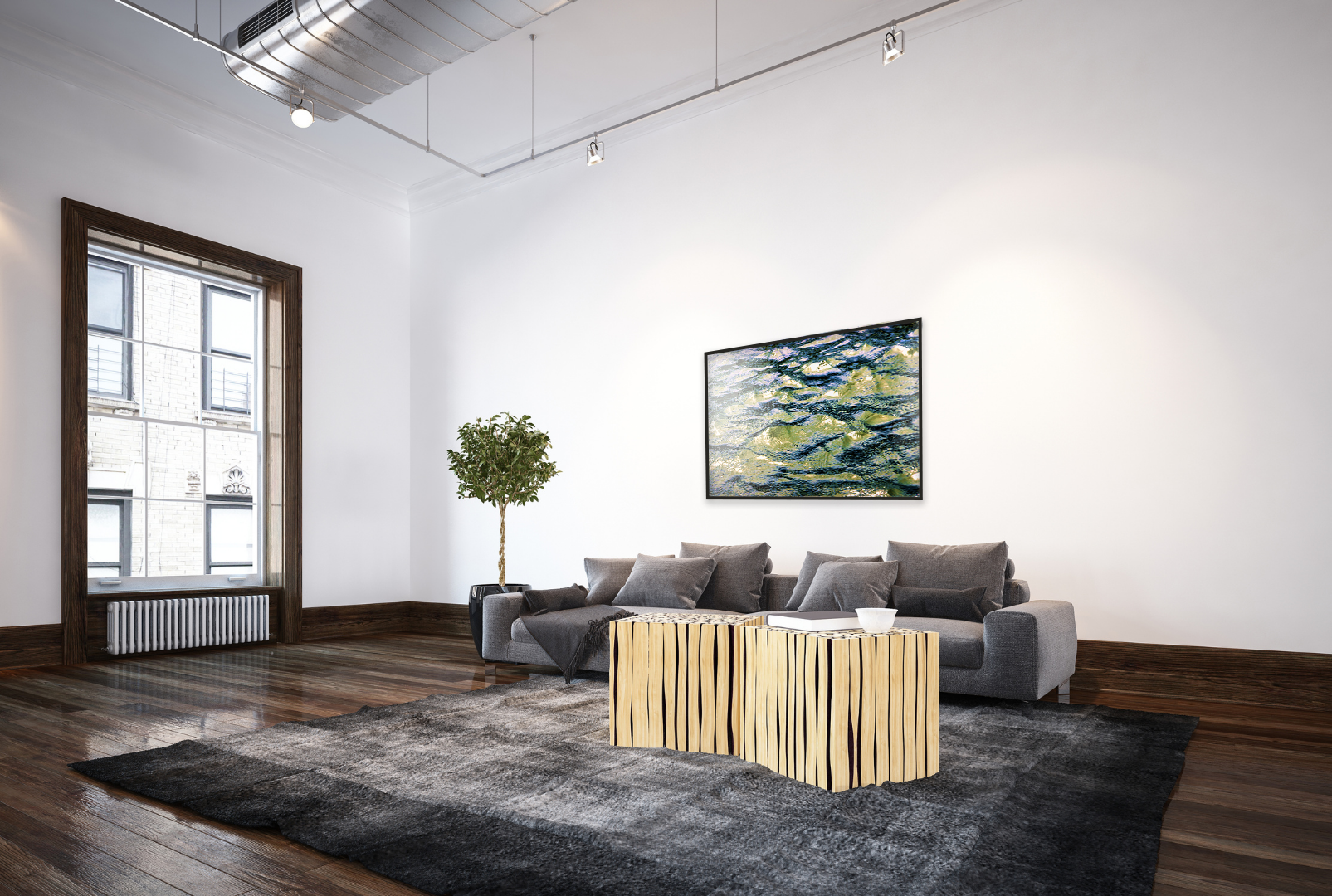 Ripplelight original abstract contextualised office art modern decor photo print by Blair Montague Drake